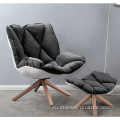 Итальянский дизайн кожаный повернутый перевод на отдых кресло для отдыха